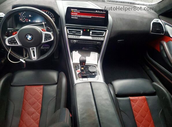 NJ1493E 2023 BMW M8 Blue Dashboard view