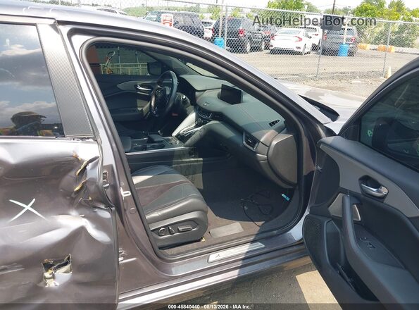 NJ2423E 2021 ACURA TLX Gray Front interior view