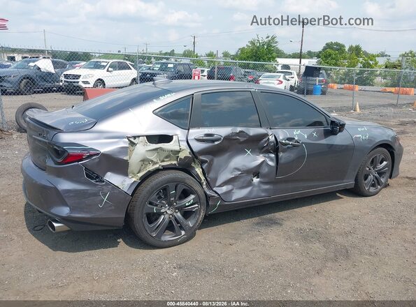 NJ2423E 2021 ACURA TLX Gray Front view