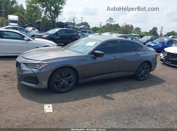 NJ2423E 2021 ACURA TLX Gray 360 interior view