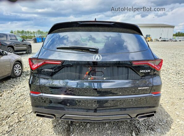 NJ2440E 2025 ACURA MDX Black Հետևի տեսք