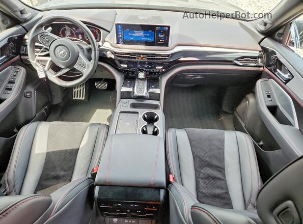 NJ2440E 2025 ACURA MDX Black Առջևի վահանակի տեսք
