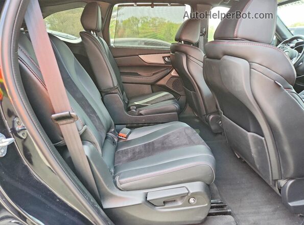 NJ2440E 2025 ACURA MDX Black Սալոնի հետևի տեսք