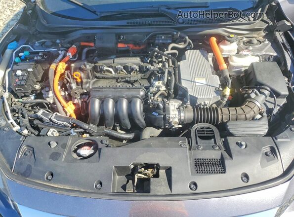 NJ2446E 2021 HONDA INSIGHT Gray Սալոնի հետևի տեսք