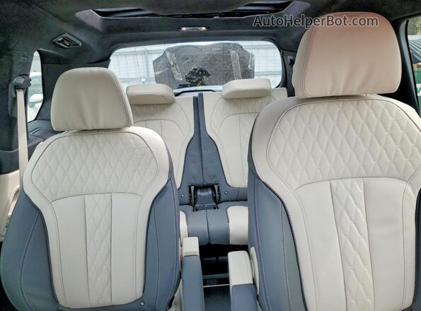 NJ2447E 2025 BMW X7 Gray Հետևի նստատեղերի տեսք