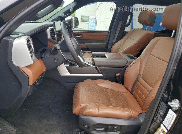 NJ2454E 2023 TOYOTA TUNDRA Black Vista interior delantera