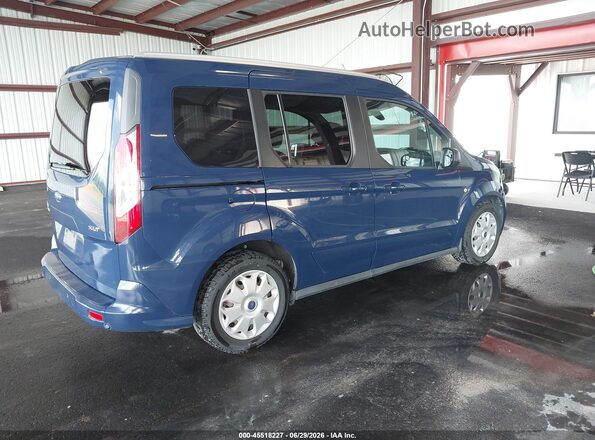 NM0AE8F72J1342843 2018 FORD TRANSIT CONNECT Синий Задняя правая четверть