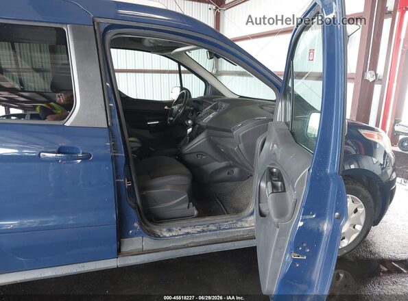 NM0AE8F72J1342843 2018 FORD TRANSIT CONNECT Синий Вид салона спереди