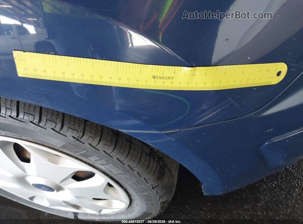 NM0AE8F72J1342843 2018 FORD TRANSIT CONNECT Синий Вид задней части салона