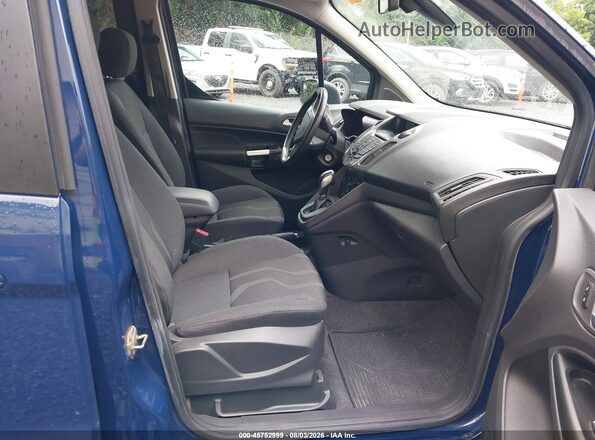 NM0AE8F73J1343595 2018 FORD TRANSIT CONNECT Dark Blue Вид салону спереду