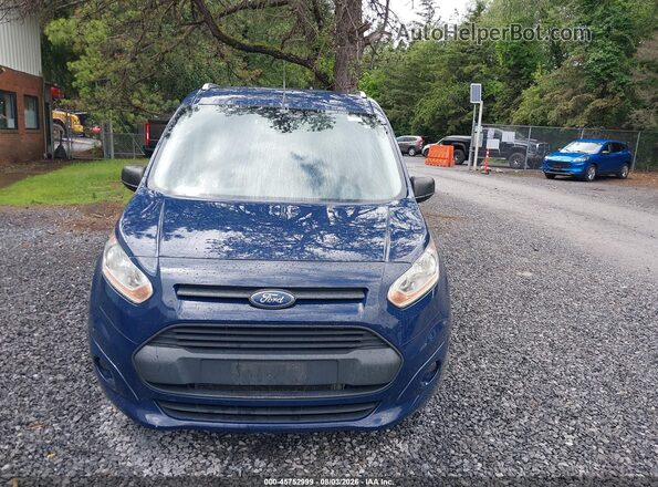 NM0AE8F73J1343595 2018 FORD TRANSIT CONNECT Dark Blue Вид задньої частини салону