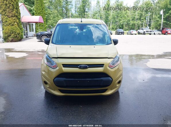 NM0AE8FX6G1276452 2016 FORD TRANSIT CONNECT Yellow Սարքավորումների վահանակի տեսք