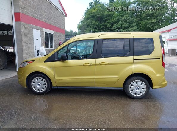 NM0AE8FX6G1276452 2016 FORD TRANSIT CONNECT Yellow Սալոնի 360 աստիճան տեսք