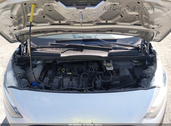 NM0GE9E21M1490671 2021 FORD TRANSIT CONNECT Silver Вид ззаду
