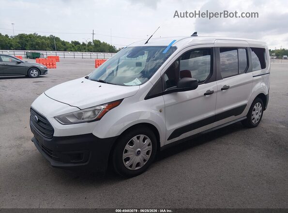 NM0GE9E23K1424362 2019 FORD TRANSIT CONNECT White Przód lewy