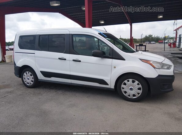 NM0GE9E23K1424362 2019 FORD TRANSIT CONNECT White Widok zestawu wskaźników