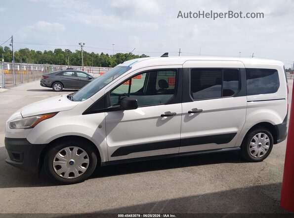 NM0GE9E23K1424362 2019 FORD TRANSIT CONNECT White Widok wnętrza z tyłu