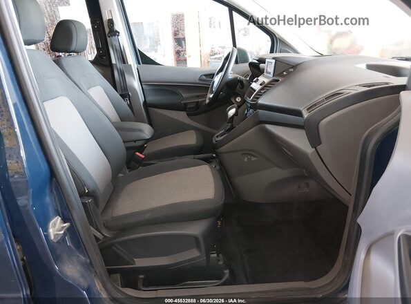 NM0GE9E24L1437610 2020 FORD TRANSIT CONNECT Dark Blue Вид салона спереди