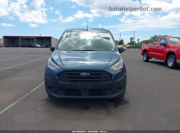 NM0GE9E29L1448666 2020 FORD TRANSIT CONNECT Blue Widok wnętrza z tyłu