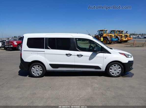 NM0GE9E2XM1484819 2021 FORD TRANSIT CONNECT White Вид задньої частини салону