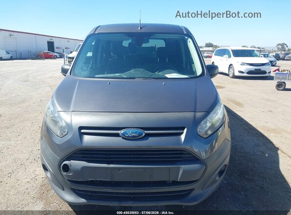 NM0GE9E74J1342800 2018 FORD TRANSIT CONNECT Gray ხელსაწყოთა პანელის ხედი