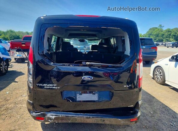 NM0GE9F23K1402067 2019 FORD TRANSIT Black Вид ззаду