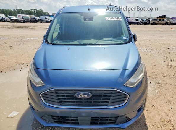 NM0GE9F28K1410987 2019 FORD TRANSIT Blue Front view