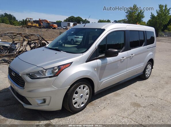 NM0GE9F28L1476862 2020 FORD TRANSIT CONNECT Silver წინა მარცხენა ხედი სამი მეოთხედიდან
