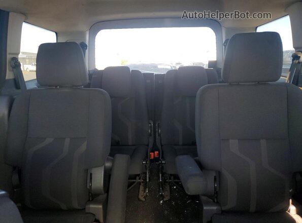 NM0GE9F73G1248379 2016 FORD TRANSIT White Вид задніх сидінь