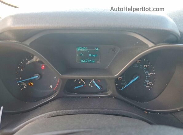 NM0GE9F75G1247749 2016 FORD TRANSIT Gray Widok zestawu wskaźników