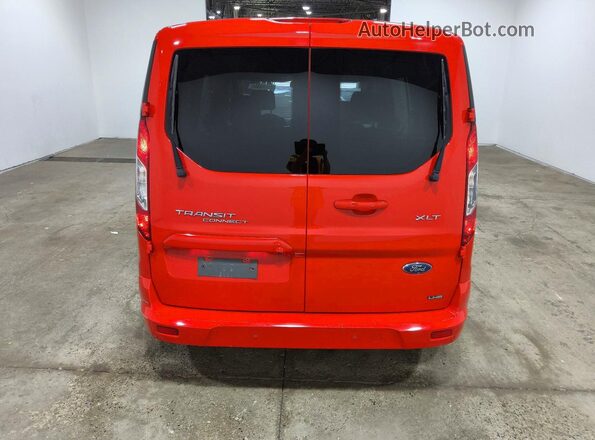 NM0GS9F28N1535369 2022 FORD TRANSIT Red Rear view