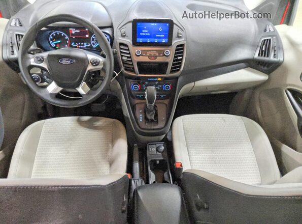 NM0GS9F28N1535369 2022 FORD TRANSIT Red Dashboard view