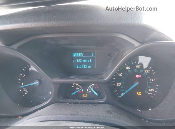 NM0KS6EX7G1250719 2016 FORD TRANSIT CONNECT Серый Вид задних сидений