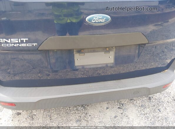 NM0LE7E74H1318686 2017 FORD TRANSIT CONNECT Blue Вид задньої частини салону