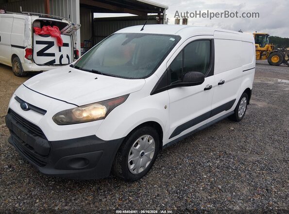 NM0LE7E75H1293152 2017 FORD TRANSIT CONNECT Белый Передняя левая четверть