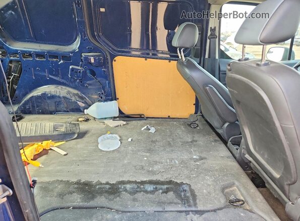 NM0LE7E76G1289657 2016 FORD TRANSIT Blue Вид задніх сидінь