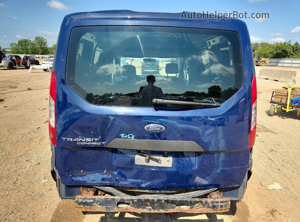 NM0LE7E76G1289657 2016 FORD TRANSIT Blue Вид ззаду