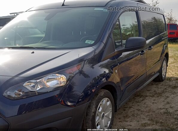 NM0LE7E7XG1283862 2016 FORD TRANSIT CONNECT Blue Vista tres cuartos delantera izquierda