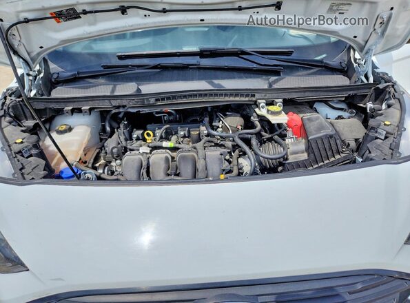 NM0LS6E2XM1503570 2021 FORD TRANSIT White Vista del compartimento del motor