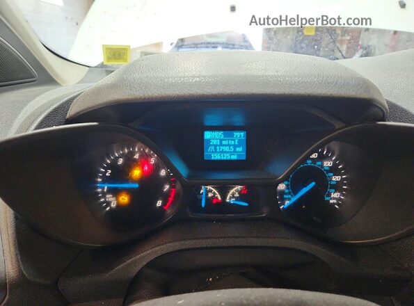 NM0LS6E74G1251136 2016 FORD TRANSIT White Instrument cluster view