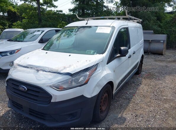 NM0LS7E20K1404503 2019 FORD TRANSIT CONNECT White Առջևի ձախ երեք քառորդ տեսարան
