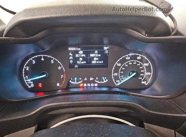 NM0LS7E22M1497432 2021 FORD TRANSIT Белый Вид щитка приборов