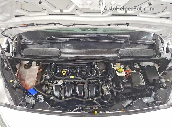 NM0LS7E22M1497432 2021 FORD TRANSIT Белый Вид подкапотного пространства