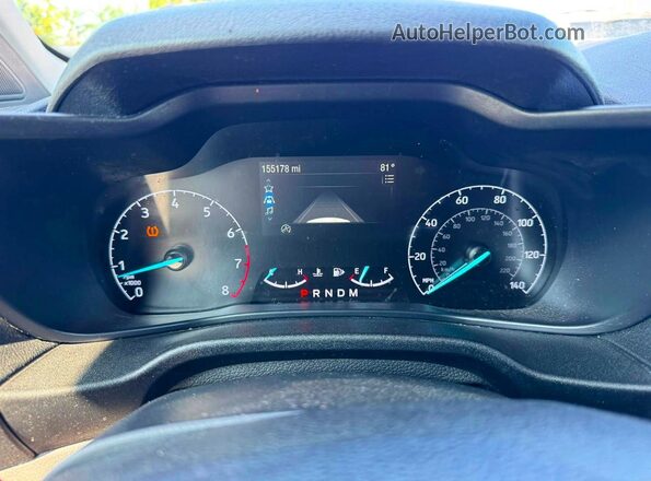 NM0LS7E27L1468667 2020 FORD TRANSIT Gray ხელსაწყოთა პანელის ხედი