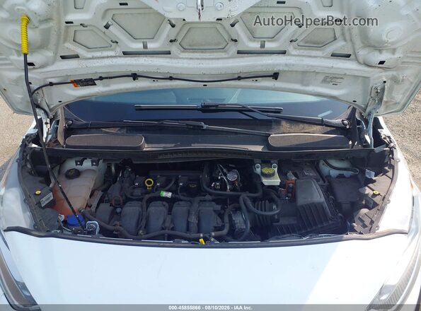 NM0LS7E29L1444421 2020 FORD TRANSIT CONNECT White უკანა ხედი