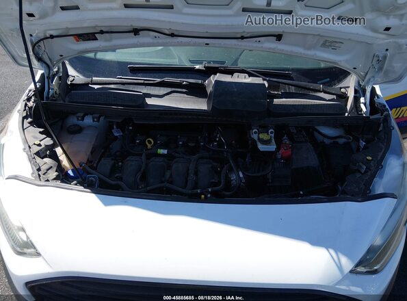 NM0LS7E2XK1428114 2019 FORD TRANSIT CONNECT White Widok wnętrza z przodu