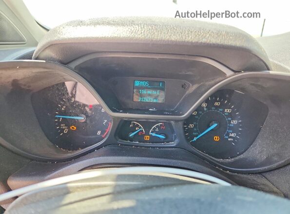 NM0LS7E70J1346273 2018 FORD TRANSIT White Vista del cuadro de instrumentos