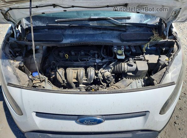 NM0LS7E70J1346273 2018 FORD TRANSIT White Vista del compartimento del motor