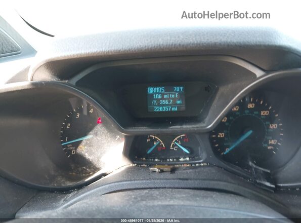 NM0LS7E71H1293464 2017 FORD TRANSIT CONNECT White Rear seats view