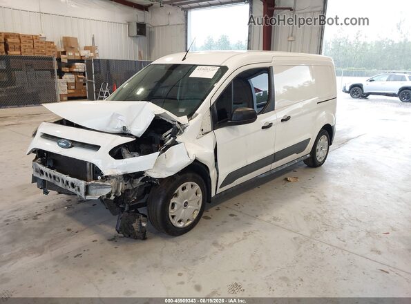 NM0LS7E72H1304651 2017 FORD TRANSIT CONNECT White Առջևի ձախ երեք քառորդ տեսարան